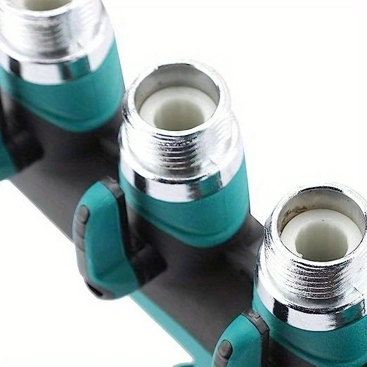 3/4" 4-Wege-2-Wege-Schlauchanschluss Splitter Garten Wasser Splitter Wasserhahn Adapter Schlauch Absperrventil für Hausgarten – Detail 7