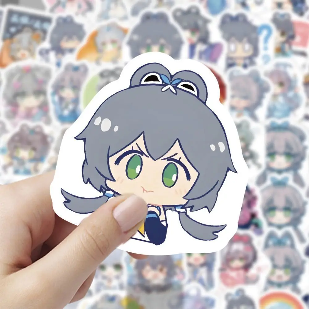 10/60/120Pcs Q-version Luo Tianyi Stickers ins Anime Girl DIY Stickers Water cup Phone Luggage Skateboard Waterproof Decals Gift