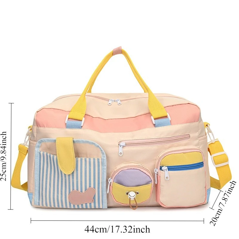 حقيبة سفر، حقيبة أمتعة، يوجا دوبامين، حقيبة سباحة ولياقة بدنية، رحلة عمل للسيدات لمسافات قصيرة، حقيبة سفر للصعود.