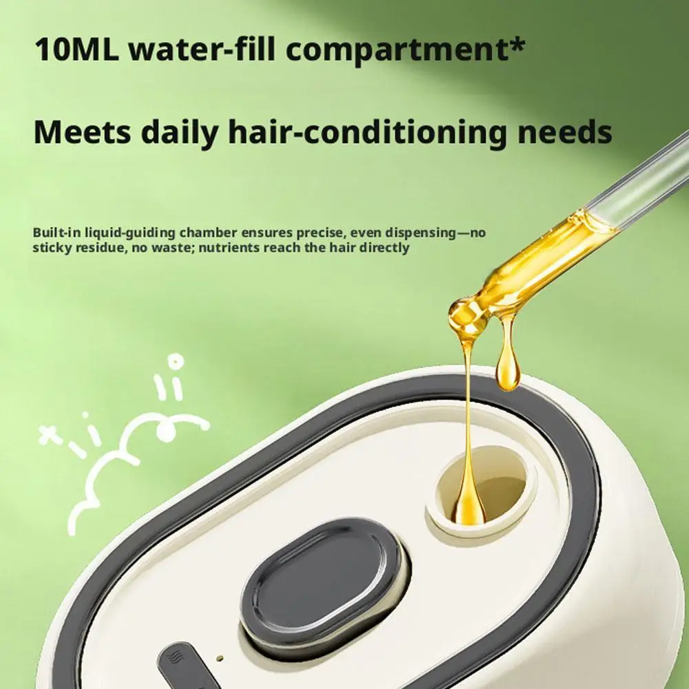 Elektrische Haarbürste mit Sprühnebel, Kopfhautmassagegerät, Entwirrbürste für Frauen, Haarpflege, Anti-Frizz-Styling-Tool – Detail 2