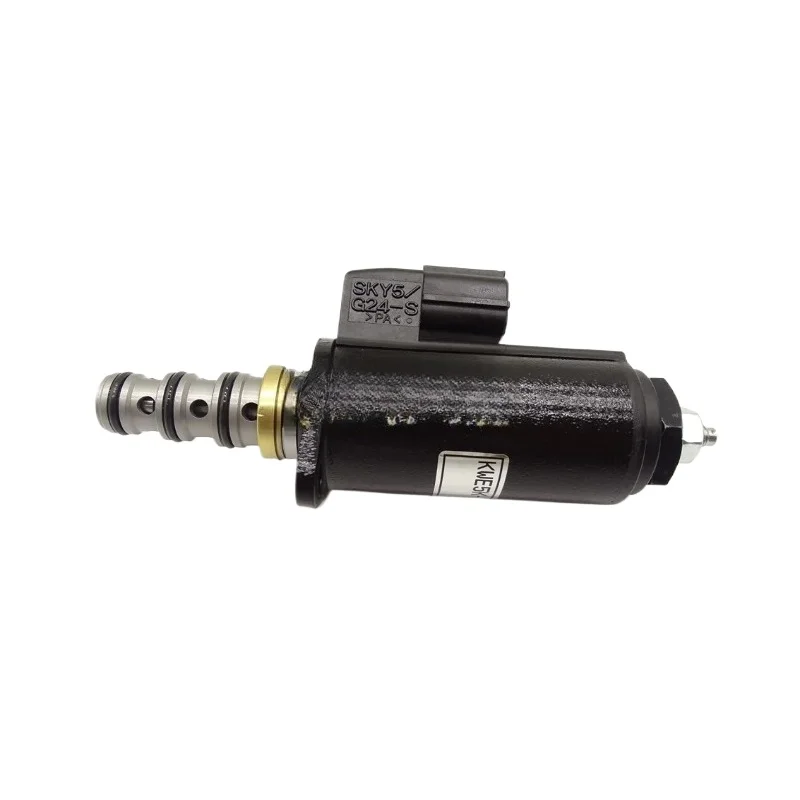 Hydraulic Solenoid Valve for KWE5K-31 G24DB40 YN35V00020F1C 24V Engineering Machinery Replacement for 200 Series Excavator