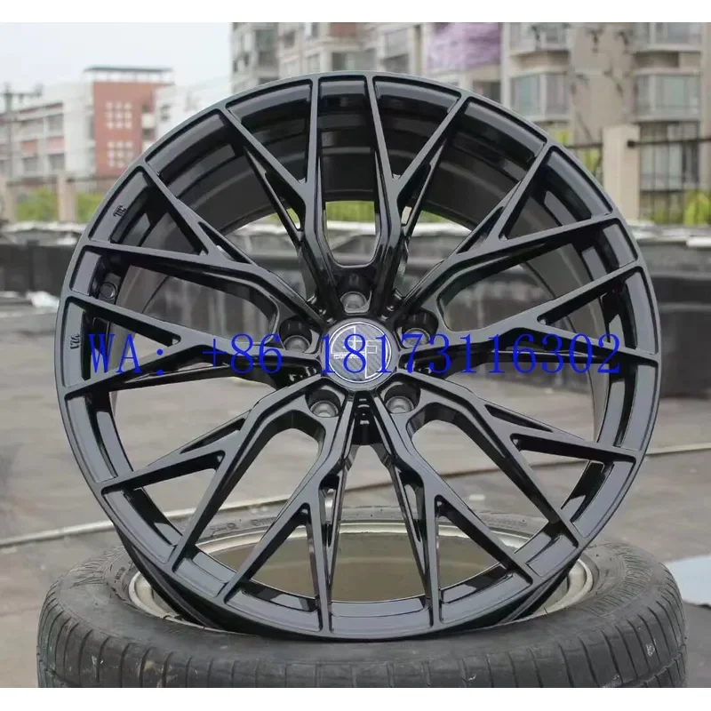 Hot Chrome 20 inch bright black bright silver spinning lightweight 305 tree branches modified wheel hub can avoid large
