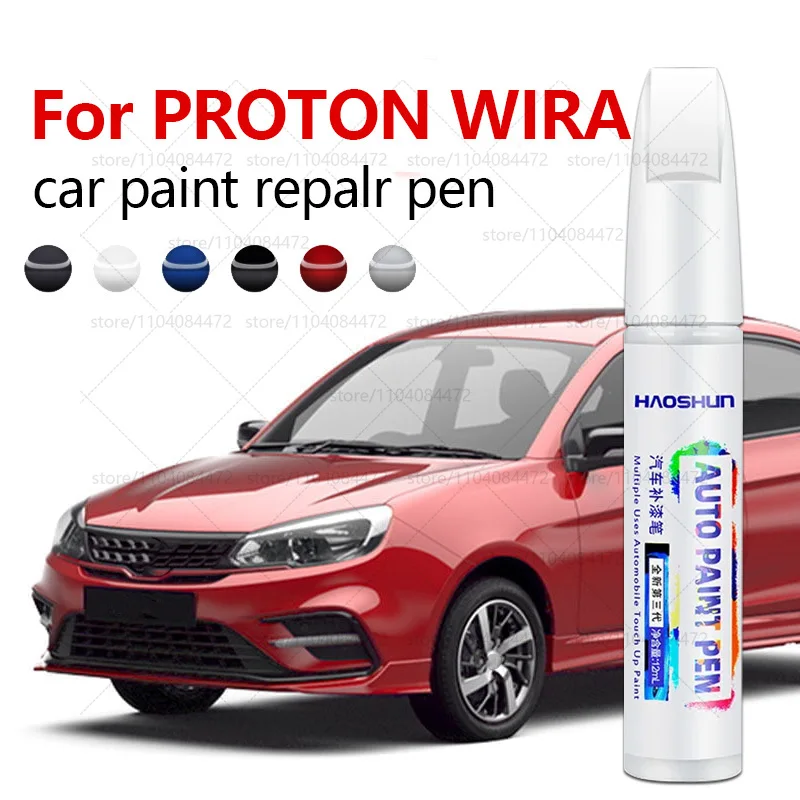 

Ручка для ремонта автомобильной краски для PROTON WIRA 1993-2009 годов, аксессуары для ремонта царапин, синий 16606, серый 16602, красный 10938 Silver16863