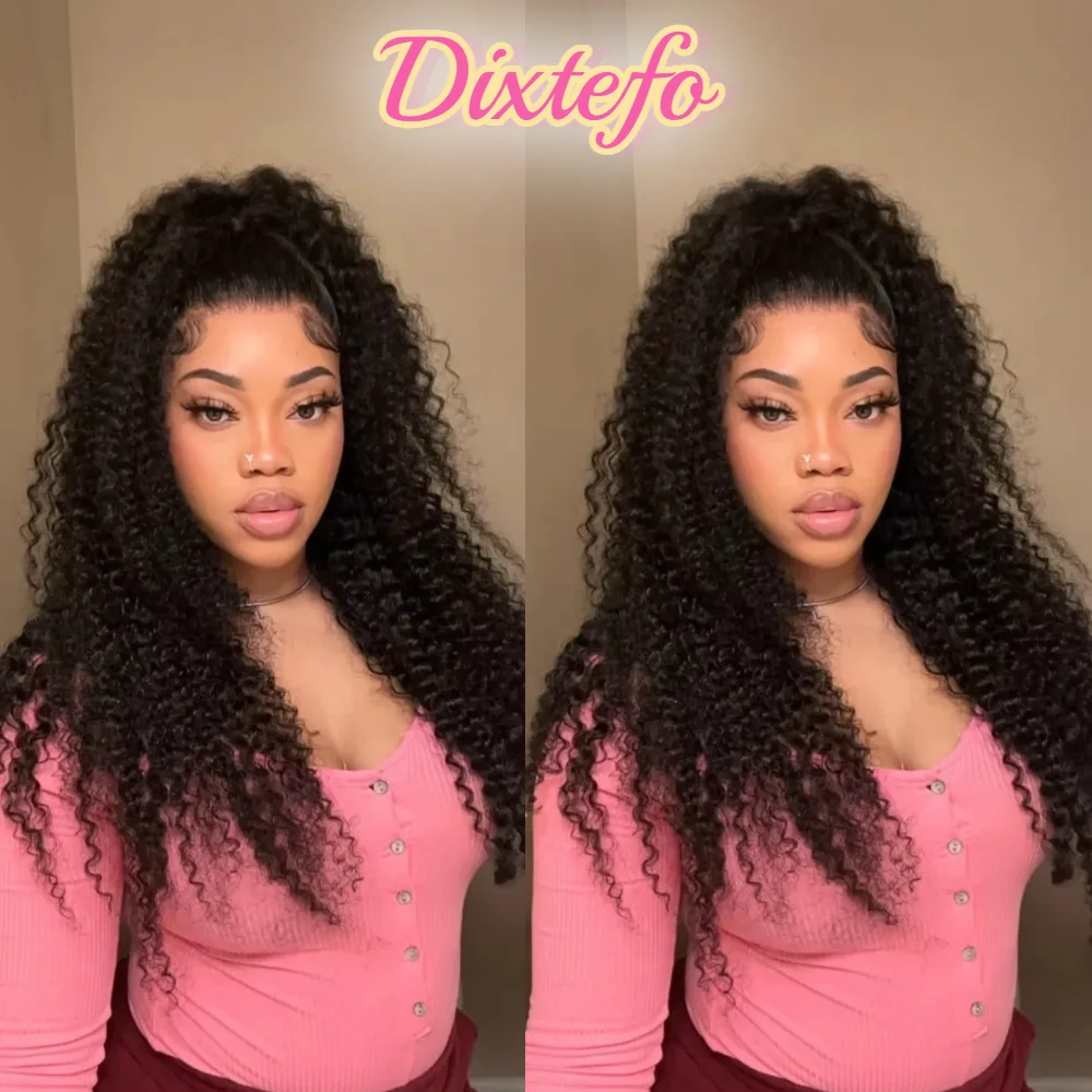 

200 Density Curly Deep Wave 13x4 13x6 Lace Frontal Human Hair Wigs 30 36 Inch Curly Lace Frontal Wig Human Hair For Black Women