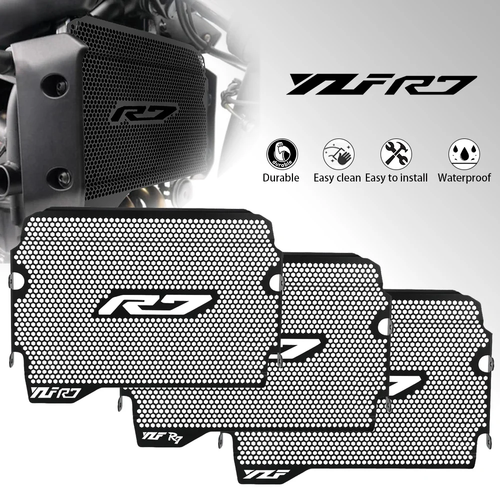 

For Yamaha YZF R7 YZFR7 2022 2023 2024 2025 2026 YZF-R7 YzfR7 Motorcycle Accessories Radiator Guard Grille Cover Protector Parts