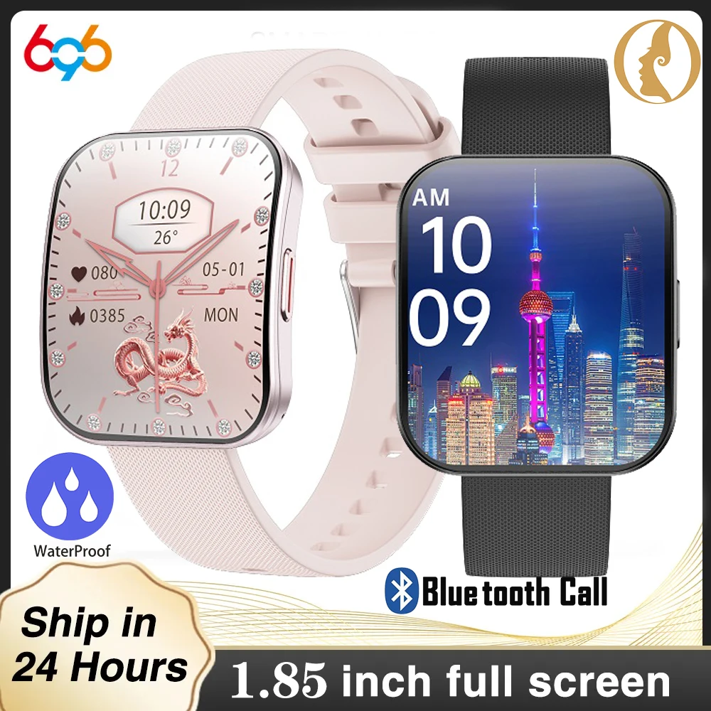 

Amoled Ultra-thin Curved Waterproof Smartwatch Women Sports Blue Tooth Call Smart Watch Men Sleep 24h Heart Rate Health Monitor