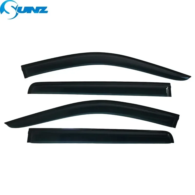 Window Visor For Chevy Silverado GMC Sierra 1500 2019 2020 2021 2022 2023 2024 2025 4PCS Sun Rain Deflector Car Window Deflector