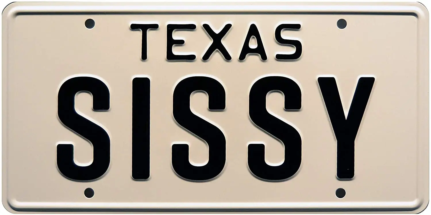 Городской ковбой | Сисси | Металлический знак