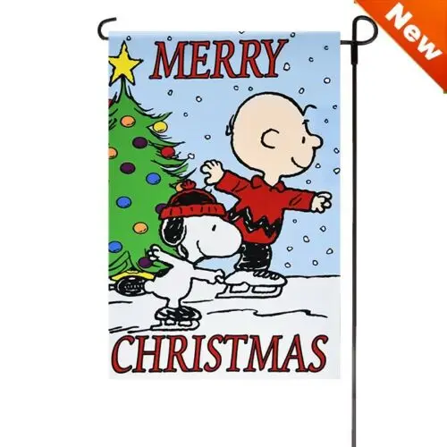 SNOOPY PEANUTS Garden Flag 12