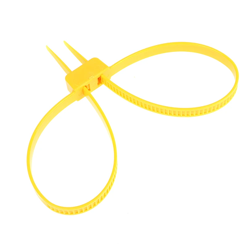 1 Pc Police Handcuff Disposable Double Flex Plastic Cable Tie Zip Tie Cuff Flex Restraints Binding Tape Nylon Binding Tape