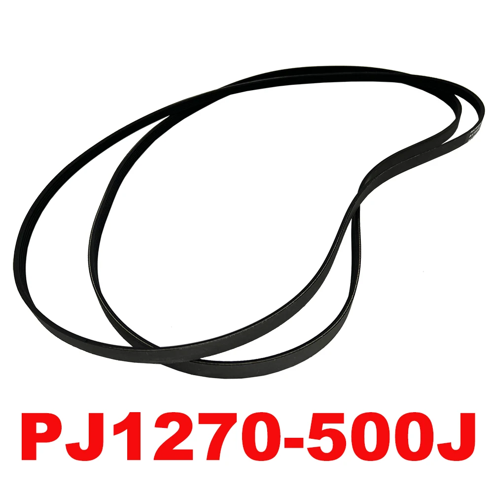 V-Belt 500J PJ1270 3 ribs 4 ribs 5 ribs 6 ribs 7 ribs DIY RC Model Treadmill Motor Fitness Dryer Drive Belt