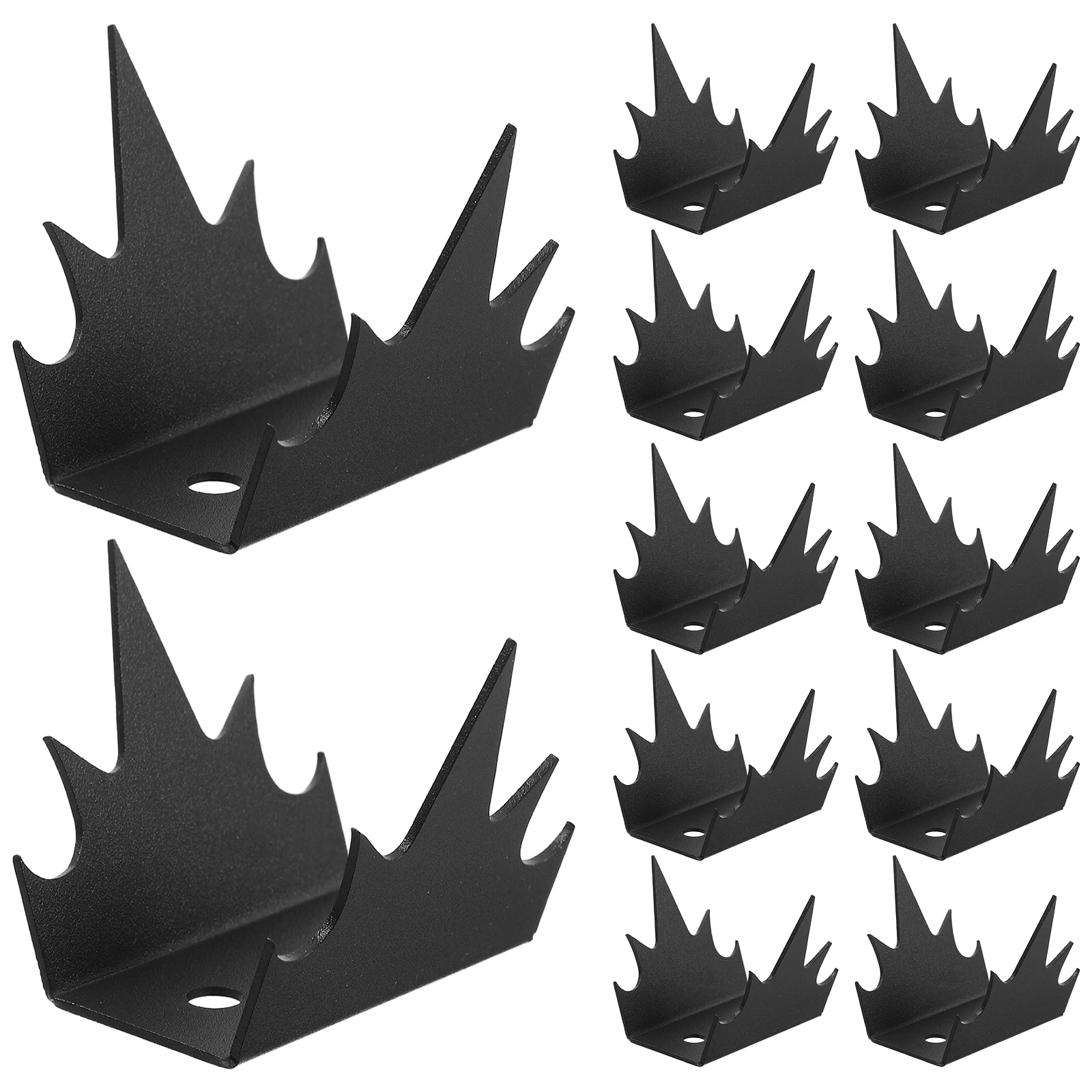 

1 set Anti-climb Fence Spikes Metal Garden Wall Security Nails Deterrent Spike Sturdy Top Long-lasting