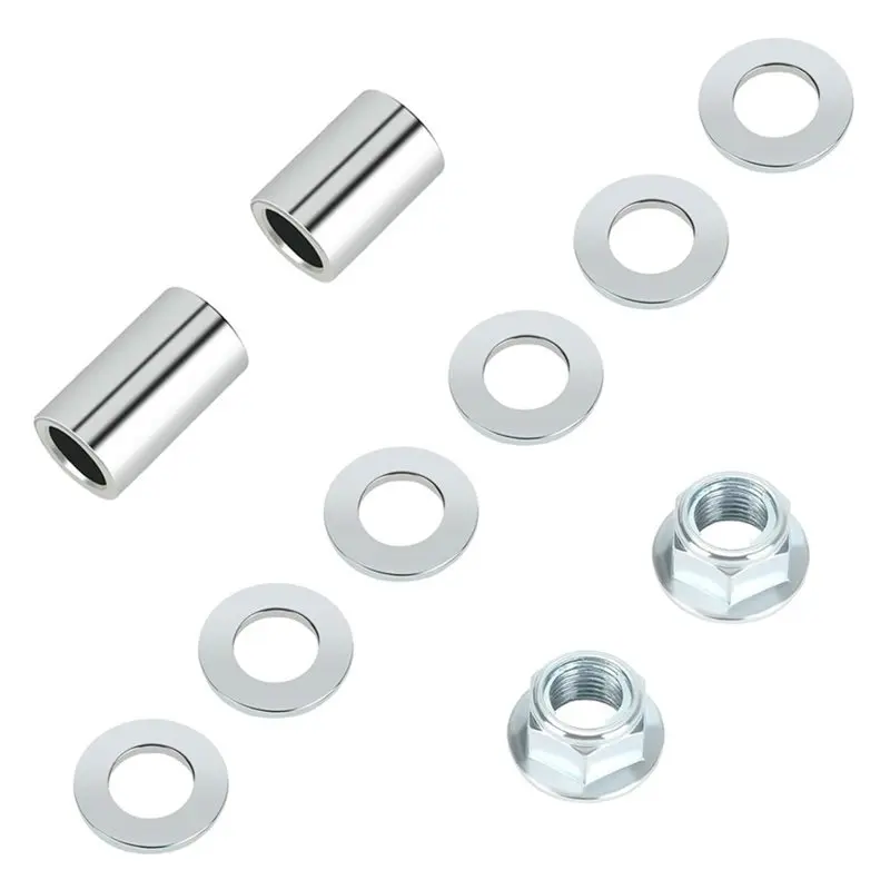 A48P-12Mm 270Mm Mini Bike Rear Axle Kit + 225Mm Front Wheel Axle Replacement For Coleman CT100U Minibike 97Cc 100Cc