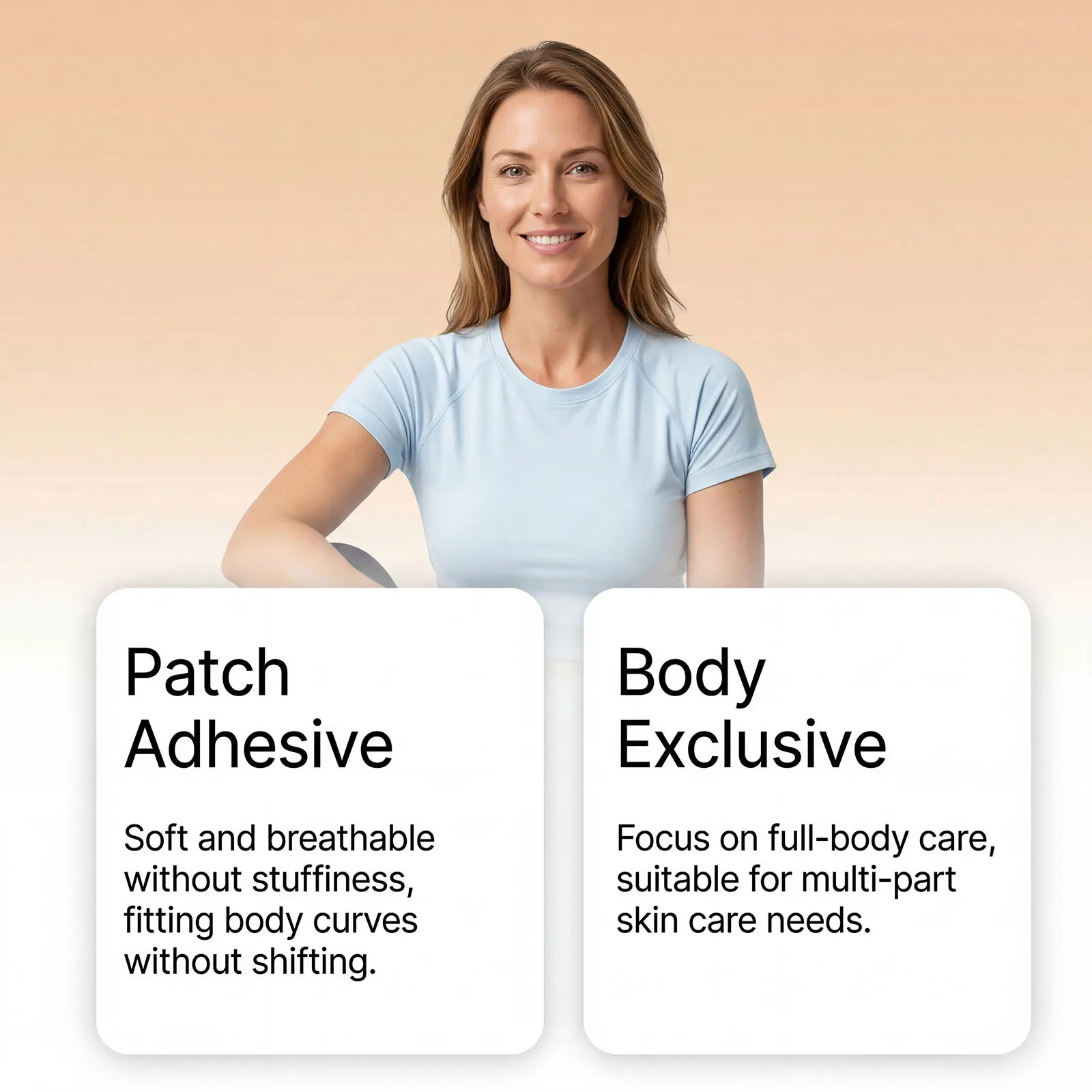 Natural Lung Health Patch with 24H Release, Gentle Cleansing for Better Breathing, Daily Body Care Sticker