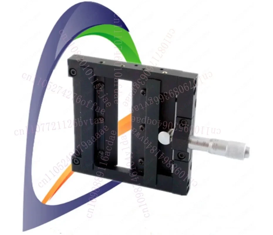 NT05ID80B Precision Manual Adjustable Slit, Optical Experiment One-way Fine-tuning Knife Edge Slit Through Frame Diaphragm