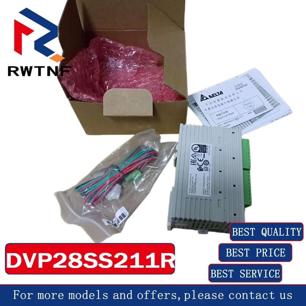 Brand New Genuine DVP28SS211R Delta PLC host with expansion,100% original warehouse stock