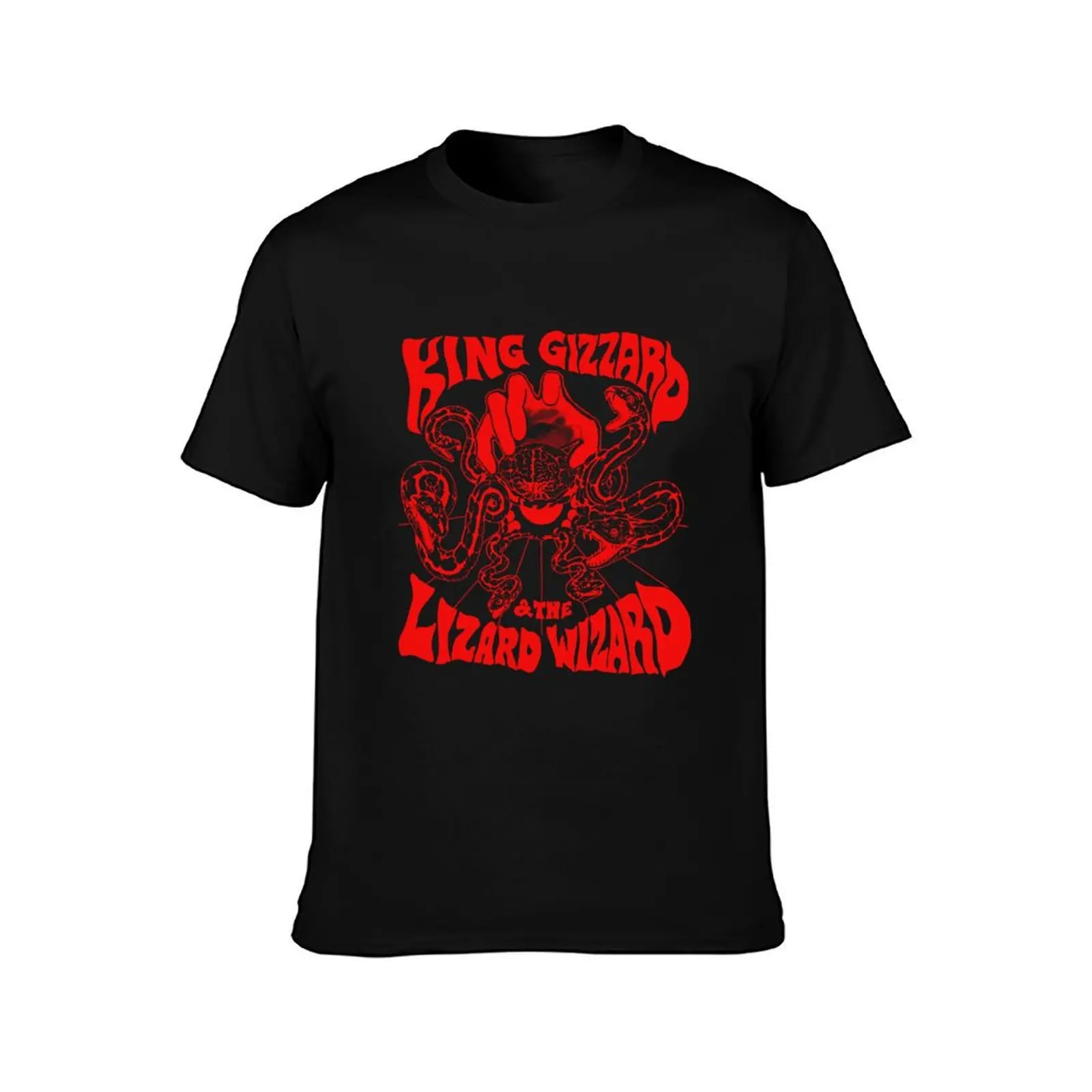 Gizzverse Red (CHECK OUT MORE GIZZ MERCH ON MY PROFILE) T-Shirt Work Casual Loose Fit T-Shirt