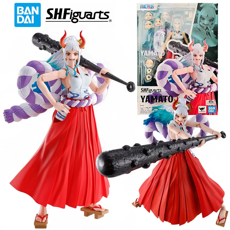 

Bandai Namco S.H.Figuarts Yamato One Piece 16Cm Anime Original Action Figure Model Kit Toy Birthday Gift Collection