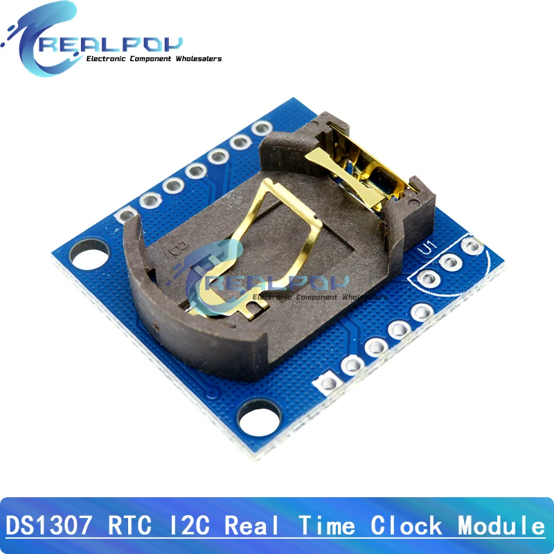 DS1302 / DS1307 / PCF8563 / DS3231 AT24C32 I2C IIC Memory 3.3V-5V Real Time Precision RTC Clock I2C Module DS3231SN for Arduino