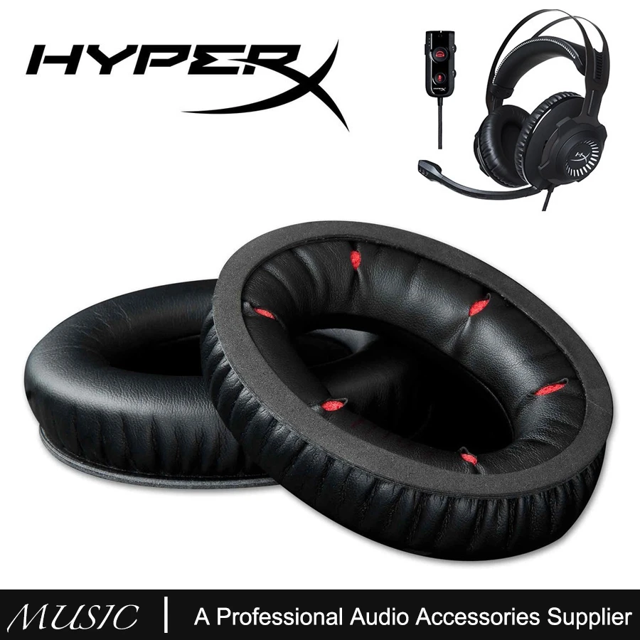 For Hyperx Cloud Revolver and Cloud Revolver S Original Leather Headphone Earpads Ear Cushion