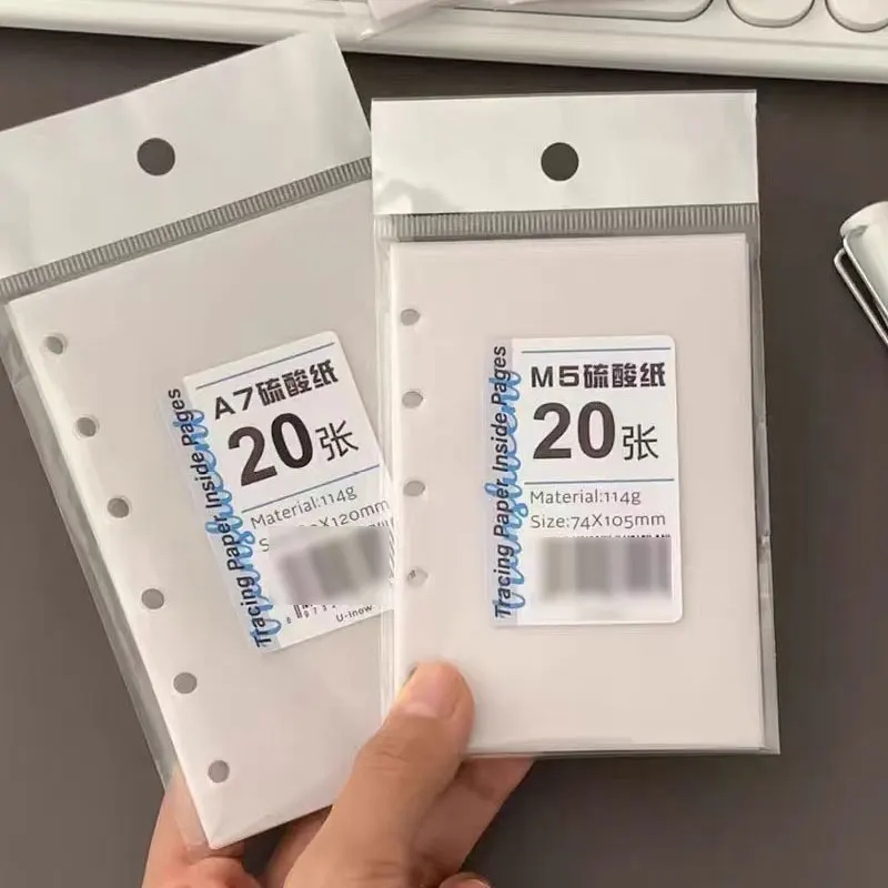 Прозрачные листы для фотоблокнота, 20 листов