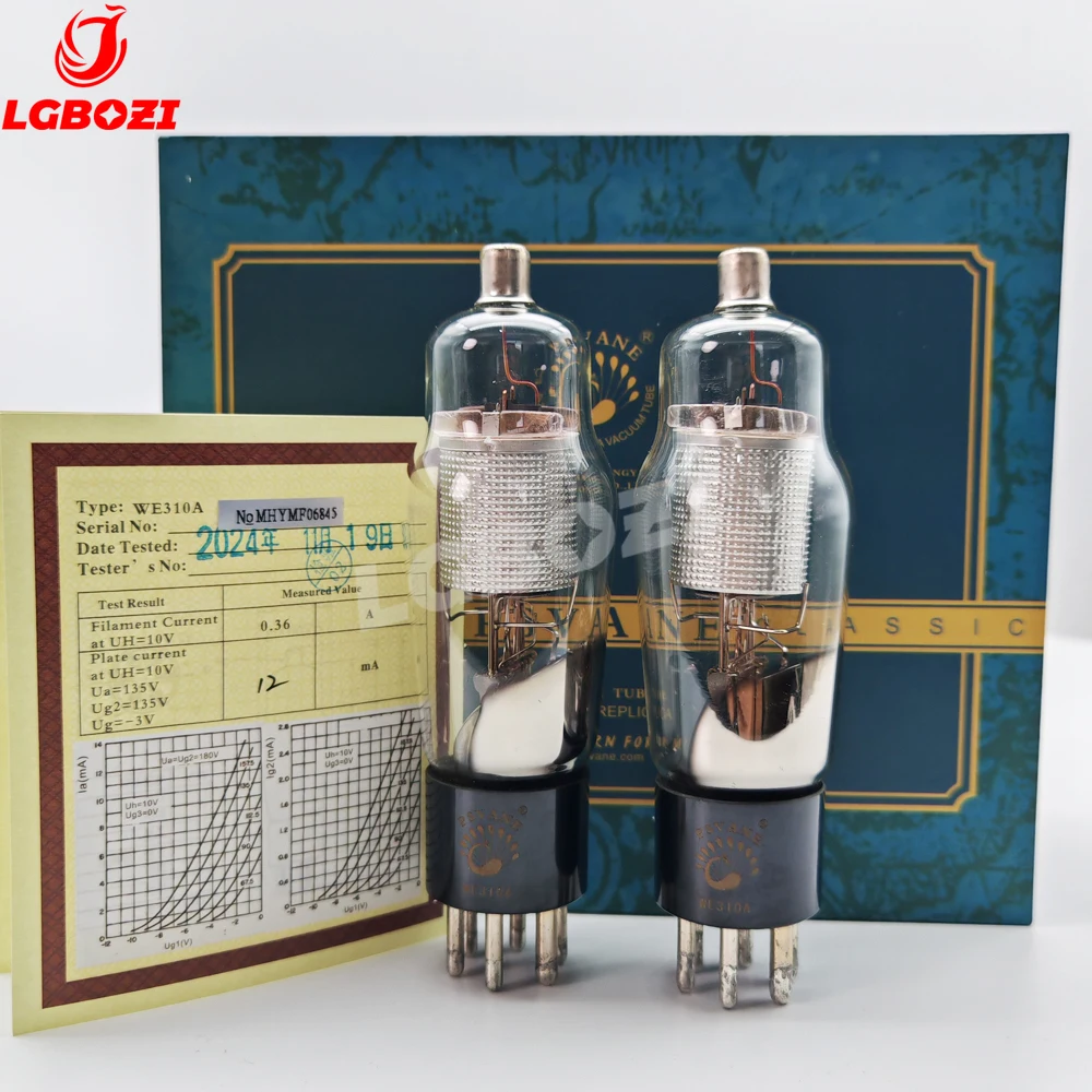 

PSVANE WE310A Vacuum Tube 1:1 Copy WE 310A for HIFI Audio Valve Electronic Tube Amplifier Diy Factory Matched Quad