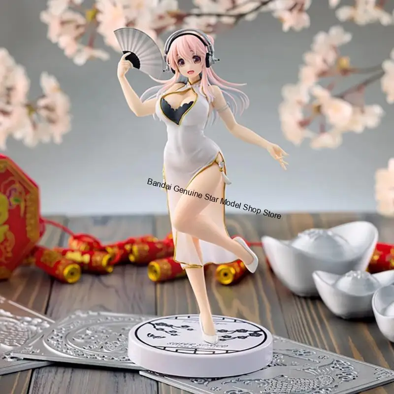 Original FuRyu Trio-Try-iT Figure SoniComi (Super Sonico) Sonico Anime Figure Action Figure Model Decoratio Birthday Gifts view 5