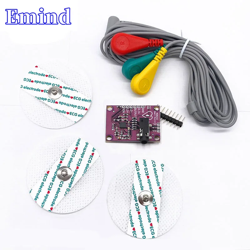 1/3/5/10/20Pcs AD8232 Physiological Measurement Module Pulse Heart ECG Acquisition Monitoring Sensor Module Development Kit