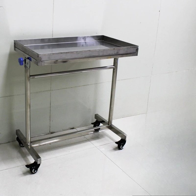 

Surgical tray cart Treatment cart Anesthesia stainless steel overall delivery