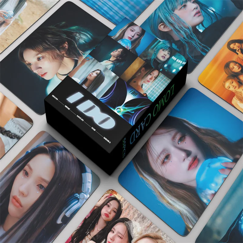 Imagem -04 - Canção Yuqi Único Álbum Pequeno Cartão Lomo Gidle Girl Child Imprimir Cartão de Foto Kpopmiyeon Mini 55 Pcs por Conjunto Gi-dle