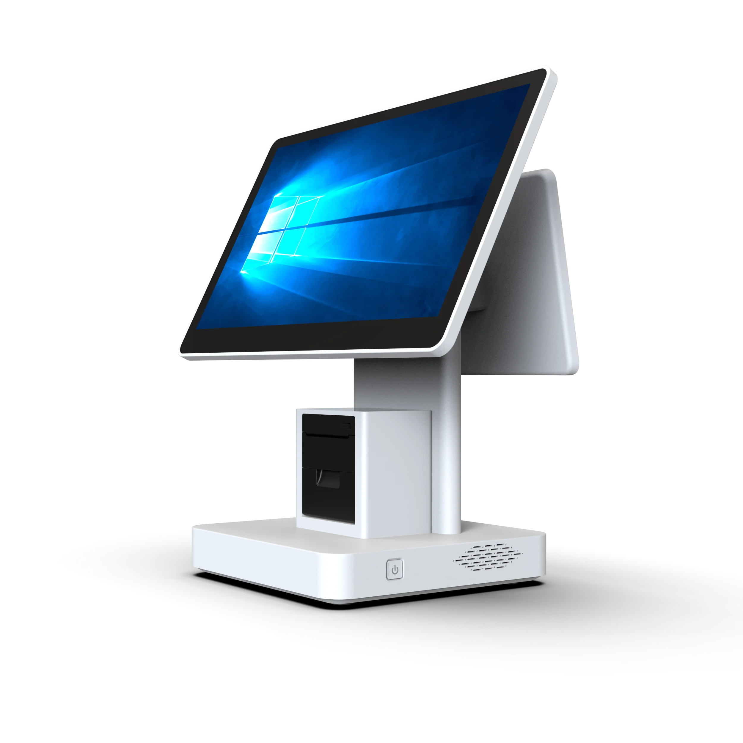 

Dual-Screen Windows POS System with Thermal Receipt Printer | High-Speed Payment Processing