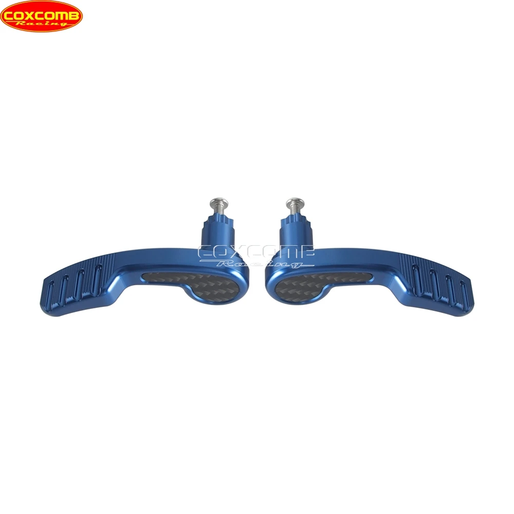 CNC T6061 Carbon Fiber Saddlebag Latch Lifter Lever Kit For Harley Touring Road Street Glide FLHX 2014-2023 Road King 2017-2024