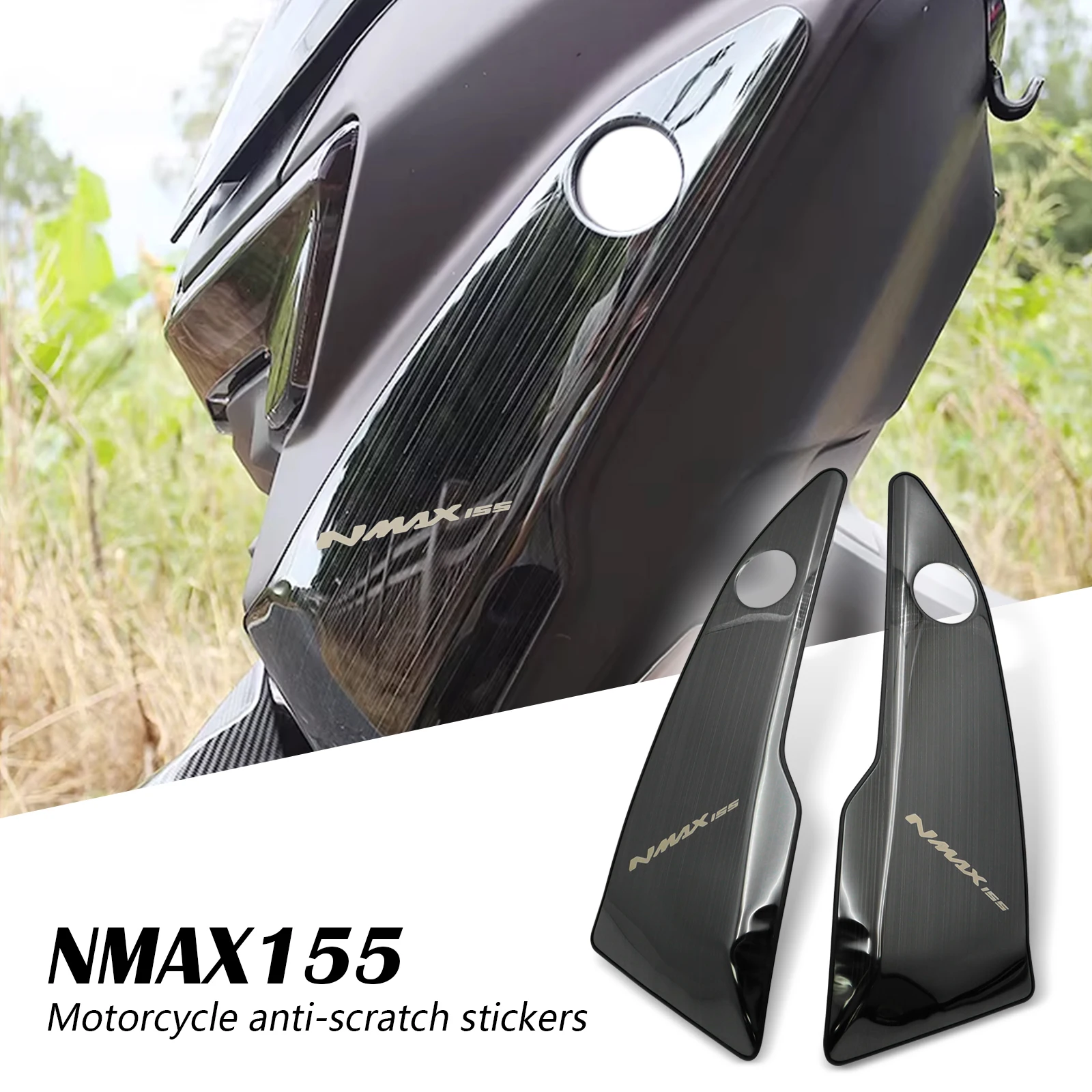 

FOR YAMAHA NMAX155 2025 2026 Motorcycle body anti-scratch shell front side anti-scratch protection stickers anti-fall guard