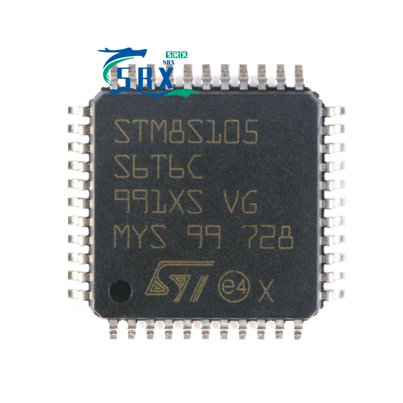 Original genuine STM8S105S6T6C LQFP-44 16MHz/32KB flash memory/8-bit microcontroller MCU For bulk orders please inquire