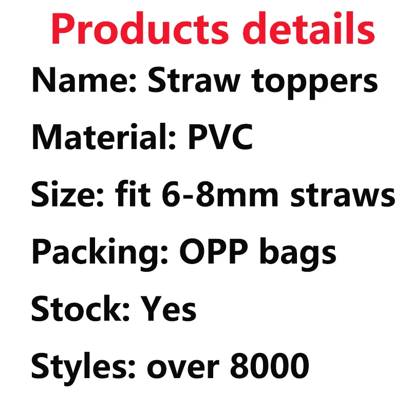 1PCS Houston Texas straw topper PVC city Houston charm drinking accesorioy straw toppers for tumbler drink cover straw tip cover