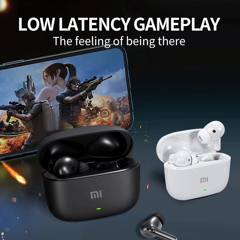 Original REDMI Drahtlose Kopfhörer HIFI Stereo Sound Bluetooth 5,3 Kopfhörer Sport TWS Ohrhörer Mit Mikrofon Hohe Klangqualität