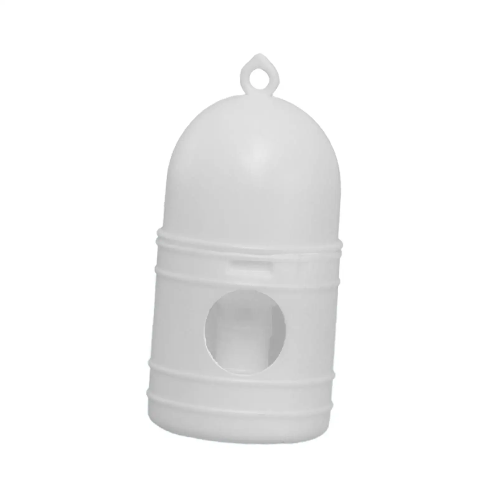 Dispensador de agua para loros, bebedero con asa, taza para beber para patos, polluelos, aves de corral, suministros de jaula, 1L