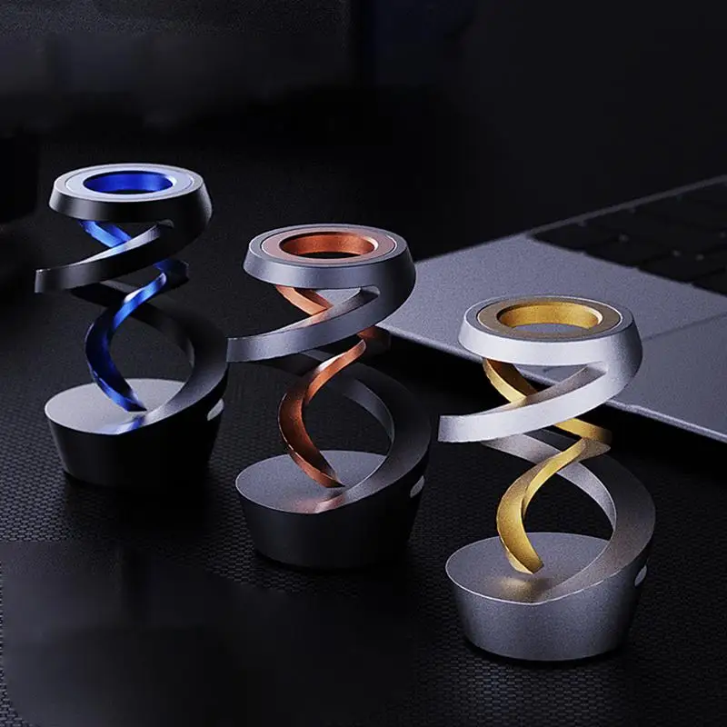 

Metal Spinner Tops Fidget Toy Metal Top Desk Stress Relief Toy Prop Top Spinner Toy Novelty Spinner Tops Relieve Stress&Tension