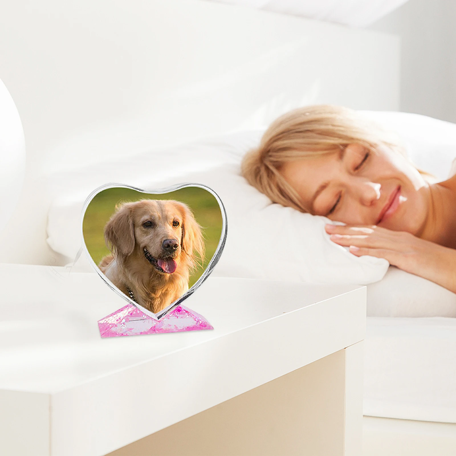 

Love Photo Frame Mold Heart Silicon Shaped Picture Crafts Home Decoration Crystal Drop Epoxy Molds Silica Gel Diy
