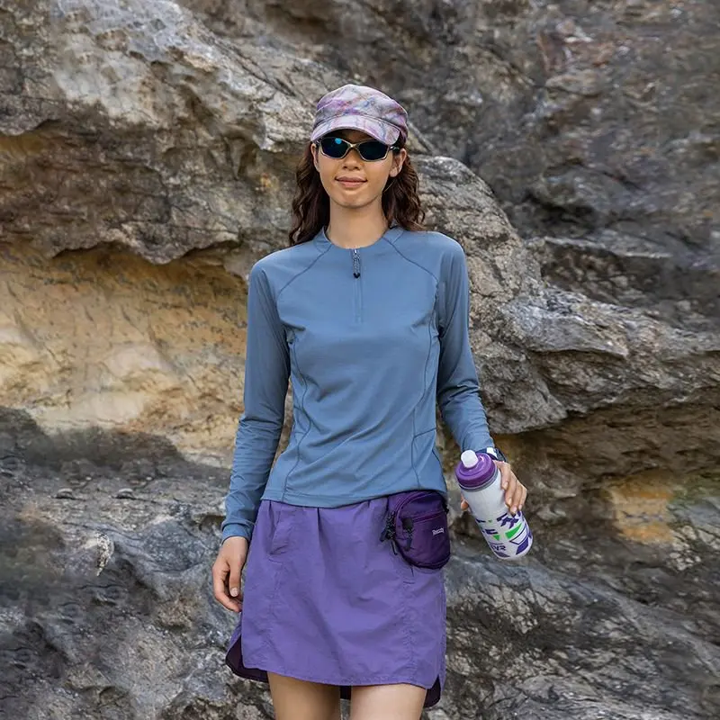 Women Cycling Hiking Outdoor Long Sleeve Slim Fit Quick Dry Fitness Sport T-shirts Girl Y2k Streetwear Track Yoga T Shirts
