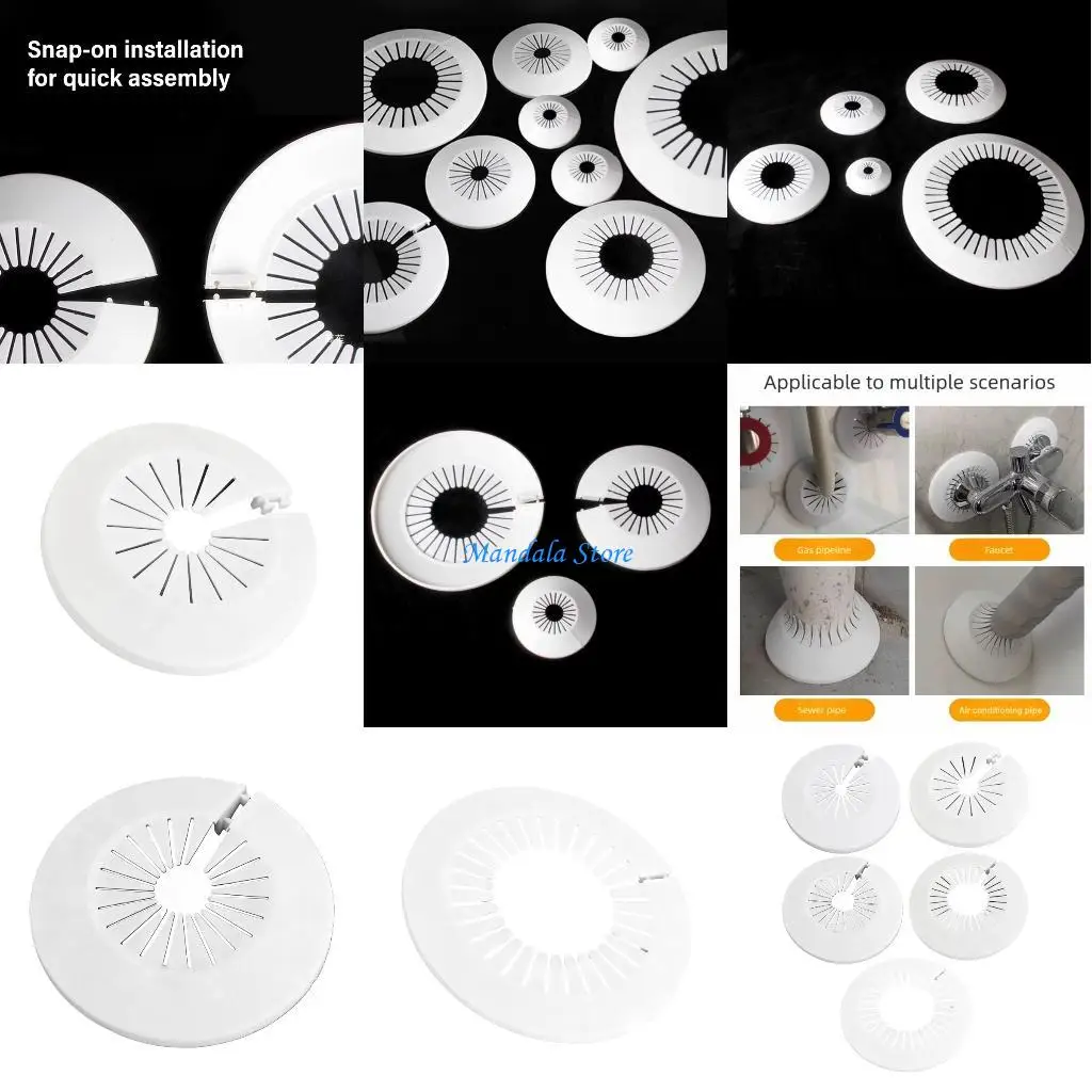 

U2JC Bathroom Floor Drain Grate Corrosion Resistant Cover for Wet Areas Quick Setups