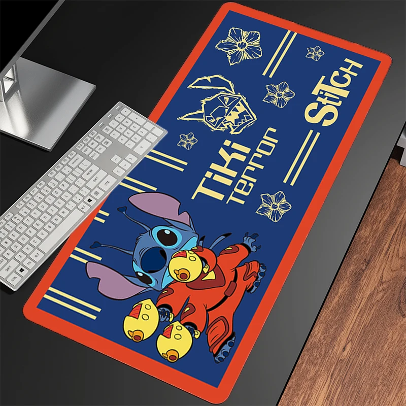 Alfombrilla de ratón Stitch Anime accesorios para juegos Varmilo teclado alfombrilla de escritorio Gabinete diseñado específicamente alfombra alfombrilla para ratón alfombrilla para ratón