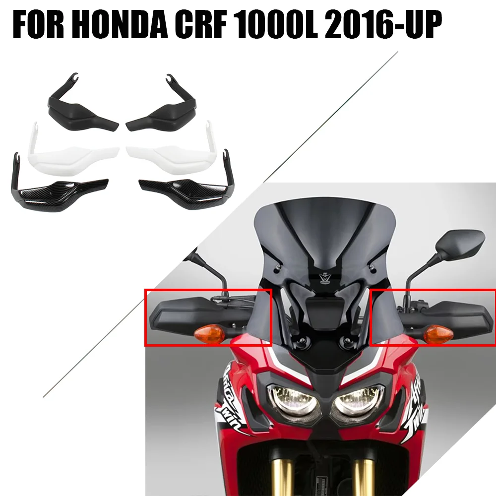 

Motorcycle Handguard Shield Hand Guard Protector Windshield For Honda CRF1000L Africa Twin CRF 1000L CRF1000L CRF 1000 L 2016-UP