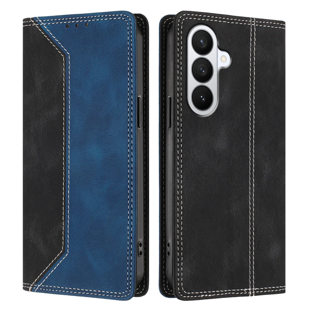 حافظة جلدية مغناطيسية ممتازة لهاتف سامسونج S26 S25 S24 S23 S22 S21 S20 FE Pro Plus Ultra Edge RFID BLOCKING غطاء بطاقة المحفظة