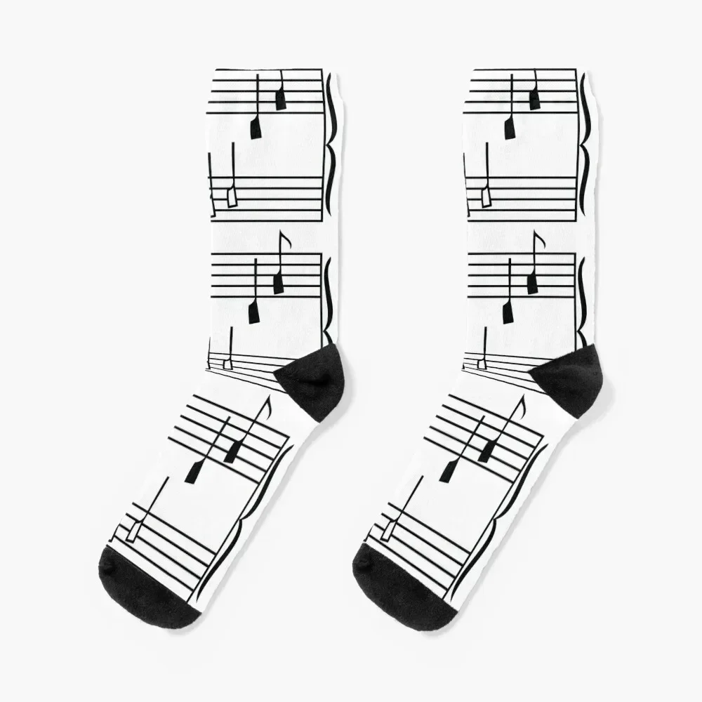 Rowing and Music1 Socks gym custom japanese fashion funny gift Socks For Women Men's