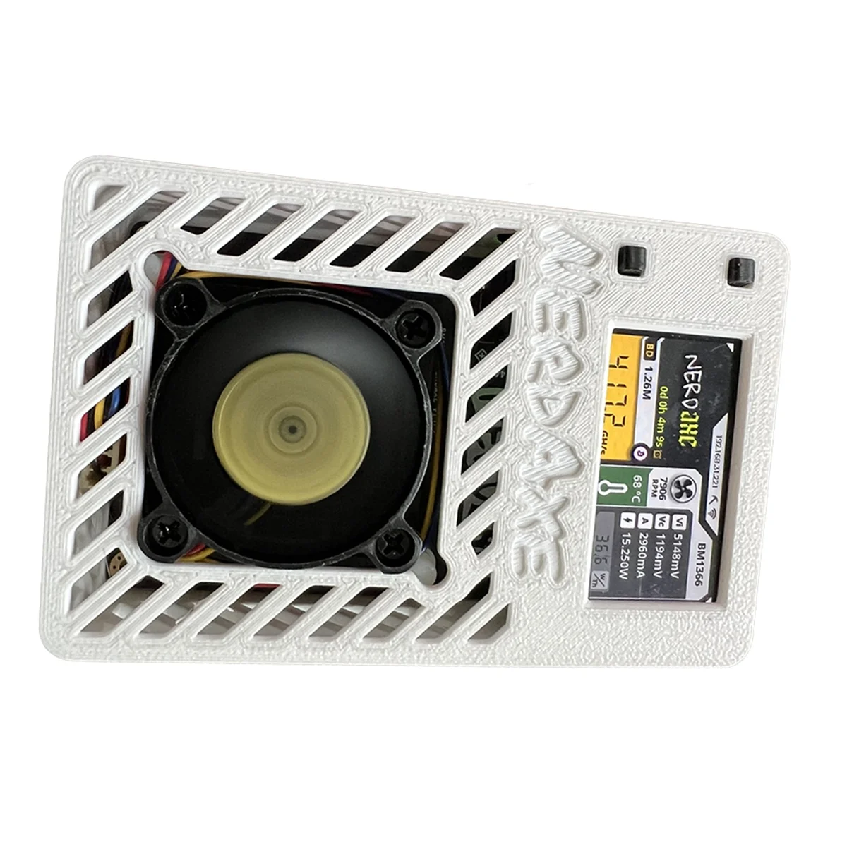 A69F-NerdAxe Mijnwerker Nerdminer 500Gh/S S19XP BM1366 ASIC Bitaxe Bitcoin Mini Mijnwerker Loterij Mijnbouw Mijnwerker EU PLUG