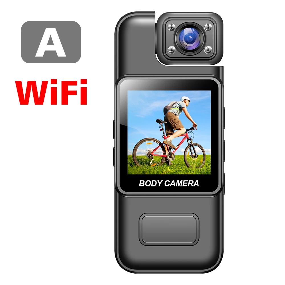 4K WiFi Mini Camera Ultra HD Draagbare Digitale Videorecorder met Infrarood Nachtzicht voor Politie BodyCam Sport DV En Rijden