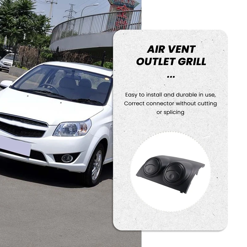 

For Chevrolet Sail Lova AVEO 2009-2014 Car Front Central Dashboard Panel A/C Air Vent Outlet Panel Grill Cover