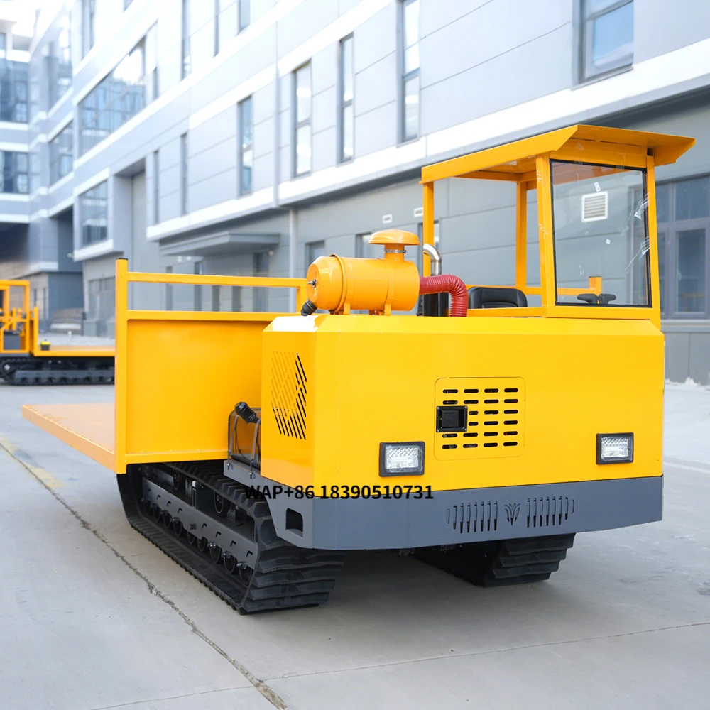 

Cheap Price CE EPA Dumper Truck Agriculture Hydraulic All-Terrain Mini Dump Truck Automatic Unloading Orchard Crawler Dumper