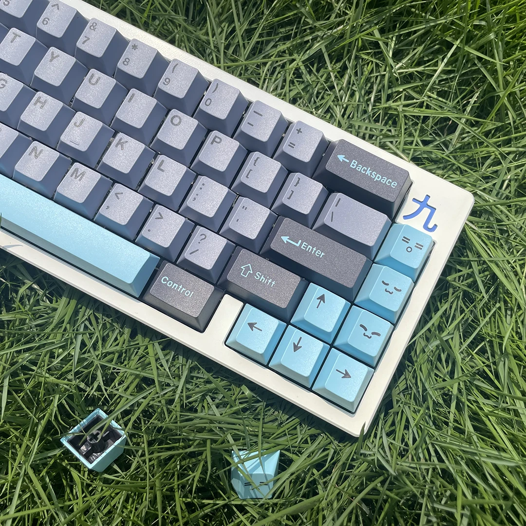 บริษัท80082 173ปุ่ม GMK Keycap Clone โรมโปรไฟล์เชอร์รี่ MX Double Shot PBT Keycaps สำหรับ Mechanicla แป้นพิมพ์ DIY